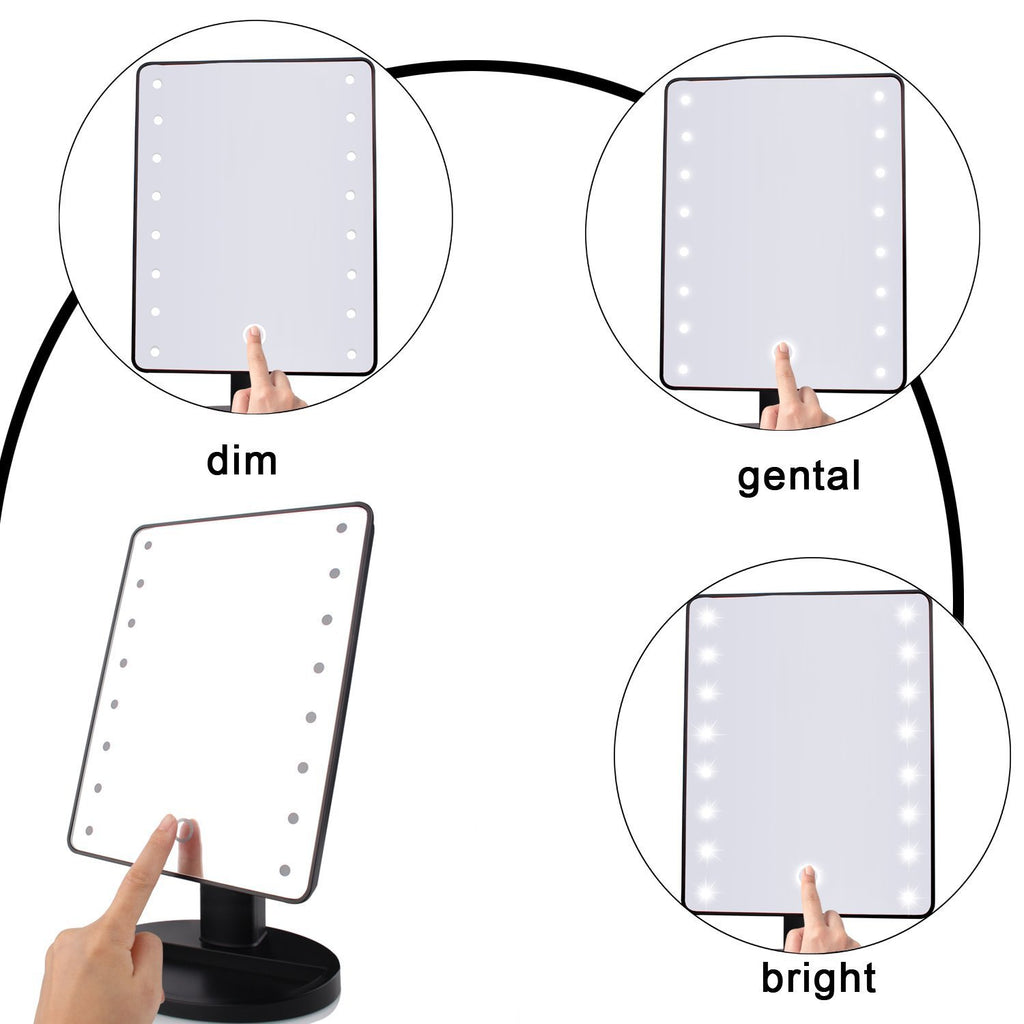 Miroir Lumineux Haute Précision — Routine Beauté Parfaite
