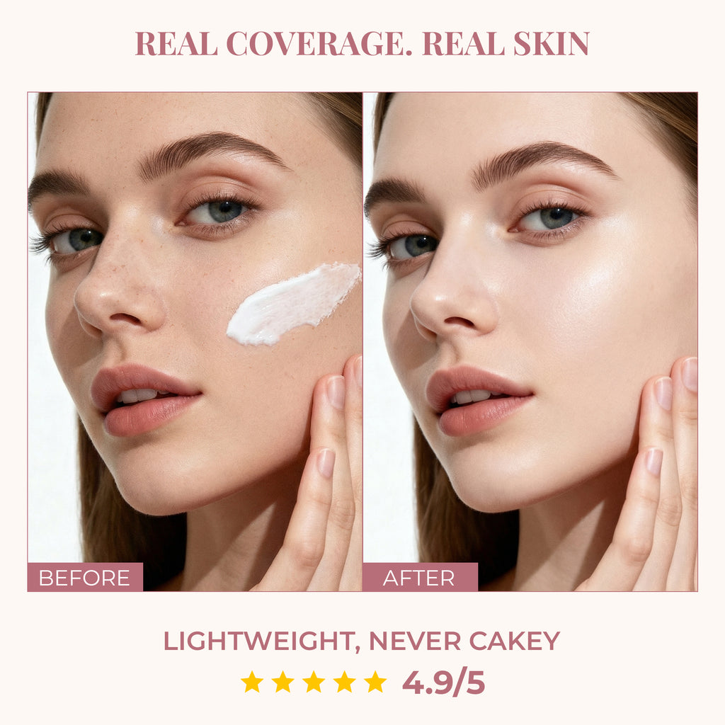 Fond de Teint Changeant de Couleur — Éclat Naturel & Teint Parfait