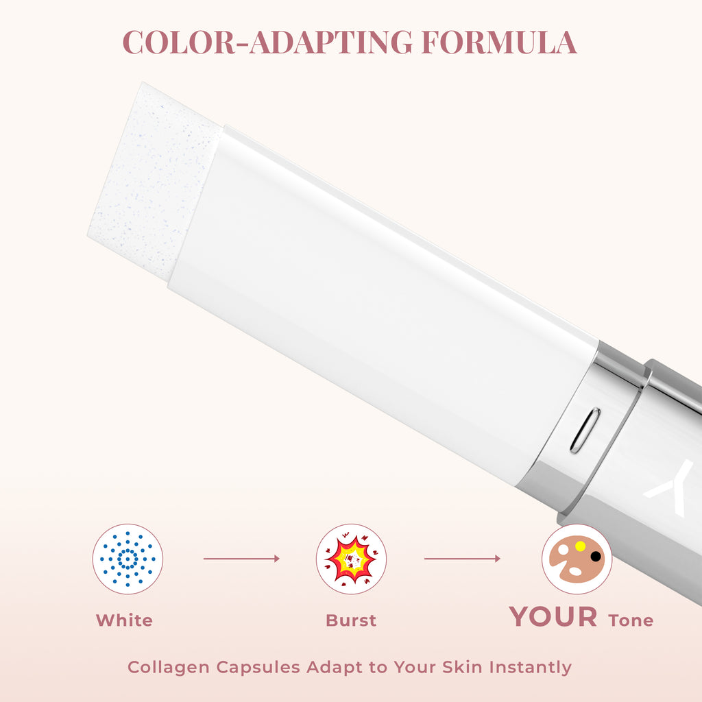 Fond de Teint Changeant de Couleur — Éclat Naturel & Teint Parfait